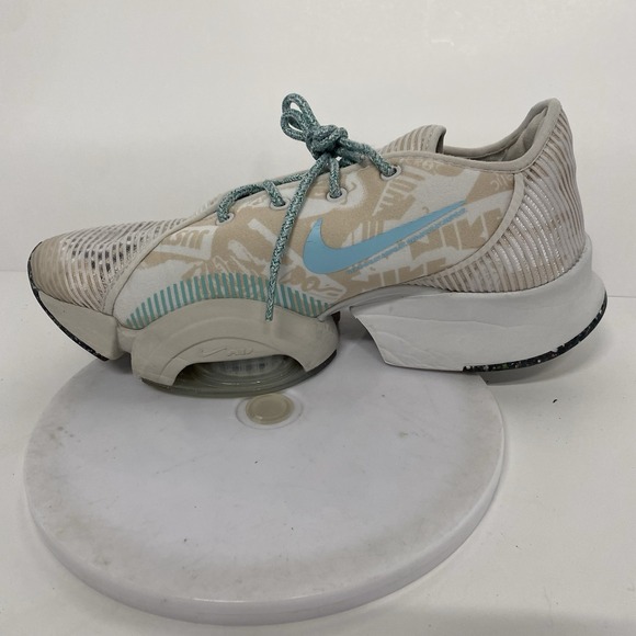 Nike Shoes Women Size 8 Air Zoom Superrep 2 White Blue Running Training 3907 - Picture 8 of 16